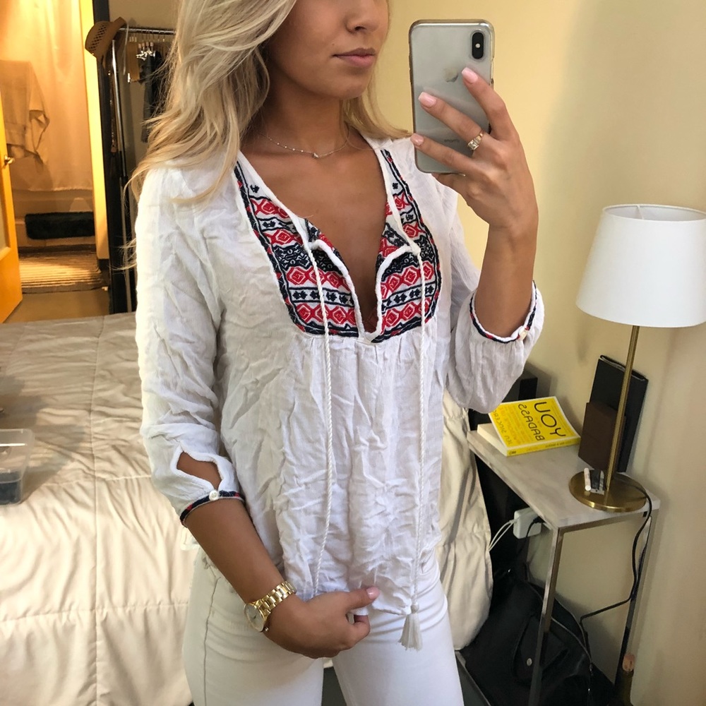 White blouse